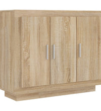 Sideboard Sonoma-Eiche 92x35x75 cm Holzwerkstoff