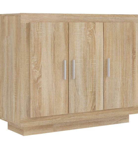 Sideboard Sonoma-Eiche 92x35x75 cm Holzwerkstoff