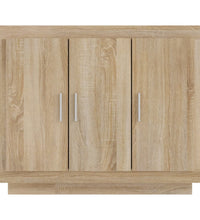 Sideboard Sonoma-Eiche 92x35x75 cm Holzwerkstoff