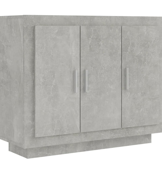 Sideboard Betongrau 92x35x75 cm Holzwerkstoff