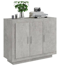 Sideboard Betongrau 92x35x75 cm Holzwerkstoff