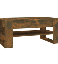 Couchtisch Räuchereiche 102x55x45 cm Holzwerkstoff
