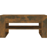 Couchtisch Räuchereiche 102x55x45 cm Holzwerkstoff