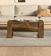 Couchtisch Räuchereiche 102x55x45 cm Holzwerkstoff