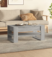 Couchtisch Grau Sonoma 102x55x45 cm Holzwerkstoff