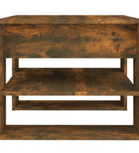 Couchtisch Räuchereiche 55,5x55x45 cm Holzwerkstoff