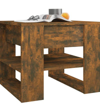 Couchtisch Räuchereiche 55,5x55x45 cm Holzwerkstoff