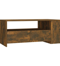 Couchtisch Räuchereiche 102x55x42 cm Holzwerkstoff