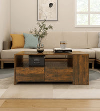 Couchtisch Räuchereiche 102x55x42 cm Holzwerkstoff