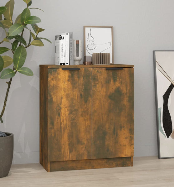 Sideboard Räuchereiche 60x30x70 cm Holzwerkstoff