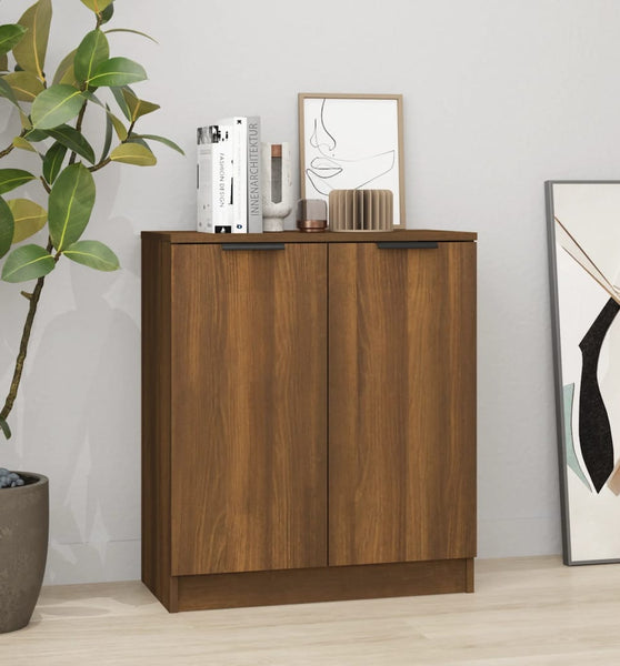 Sideboard Braun Eichen-Optik 60x30x70 cm Holzwerkstoff