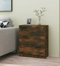 Sideboard Räuchereiche 60x30x70 cm Holzwerkstoff