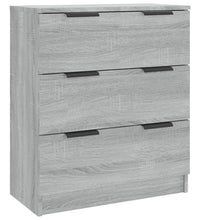 Sideboard Grau Sonoma 60x30x70 cm Holzwerkstoff