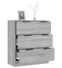 Sideboard Grau Sonoma 60x30x70 cm Holzwerkstoff