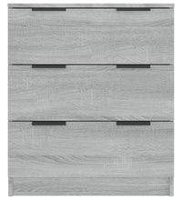 Sideboard Grau Sonoma 60x30x70 cm Holzwerkstoff