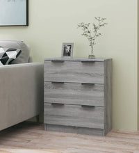 Sideboard Grau Sonoma 60x30x70 cm Holzwerkstoff