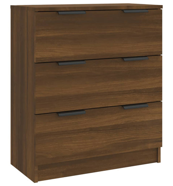 Sideboard Braun Eichen-Optik 60x30x70 cm Holzwerkstoff