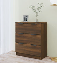 Sideboard Braun Eichen-Optik 60x30x70 cm Holzwerkstoff