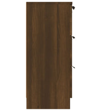 Sideboard Braun Eichen-Optik 60x30x70 cm Holzwerkstoff