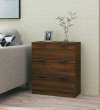 Sideboard Braun Eichen-Optik 60x30x70 cm Holzwerkstoff