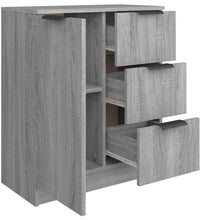 Sideboard Grau Sonoma 60x30x70 cm Holzwerkstoff