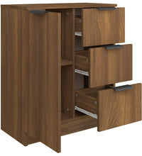 Sideboard Braun Eichen-Optik 60x30x70 cm Holzwerkstoff