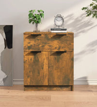 Sideboard Räuchereiche 60x30x70 cm Holzwerkstoff