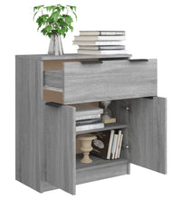 Sideboard Grau Sonoma 60x30x70 cm Holzwerkstoff