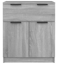 Sideboard Grau Sonoma 60x30x70 cm Holzwerkstoff