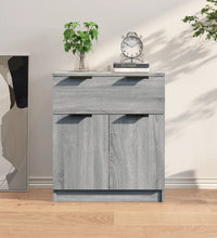 Sideboard Grau Sonoma 60x30x70 cm Holzwerkstoff