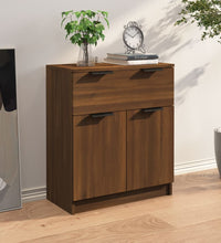 Sideboard Braun Eichen-Optik 60x30x70 cm Holzwerkstoff