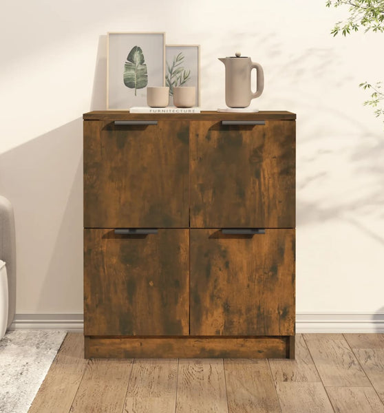 Sideboard Räuchereiche 60x30x70 cm Holzwerkstoff
