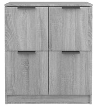 Sideboard Grau Sonoma 60x30x70 cm Holzwerkstoff