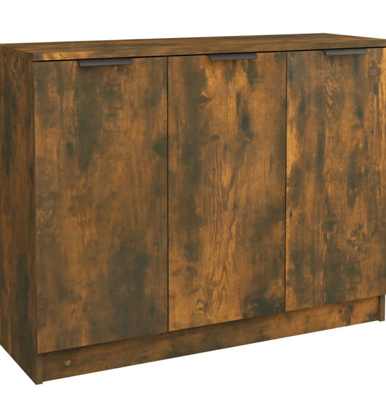 Sideboard Räuchereiche 90,5x30x70 cm Holzwerkstoff