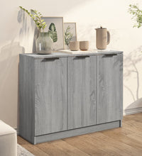 Sideboard Grau Sonoma 90,5x30x70 cm Holzwerkstoff