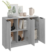 Sideboard Grau Sonoma 90,5x30x70 cm Holzwerkstoff