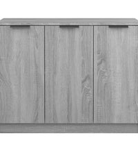 Sideboard Grau Sonoma 90,5x30x70 cm Holzwerkstoff