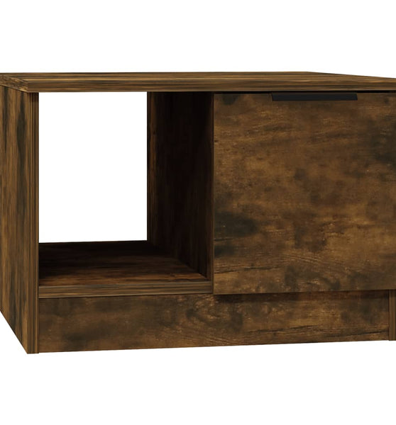 Couchtisch Räuchereiche 50x50x36 cm Holzwerkstoff