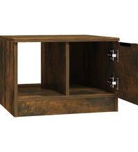 Couchtisch Räuchereiche 50x50x36 cm Holzwerkstoff