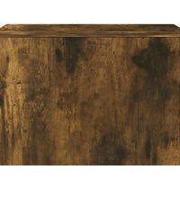 Couchtisch Räuchereiche 50x50x36 cm Holzwerkstoff