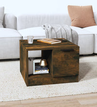 Couchtisch Räuchereiche 50x50x36 cm Holzwerkstoff