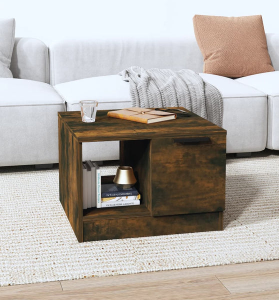 Couchtisch Räuchereiche 50x50x36 cm Holzwerkstoff