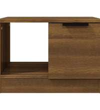 Couchtisch Braun Eichen-Optik 50x50x36 cm Holzwerkstoff