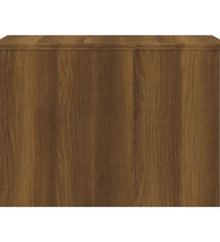 Couchtisch Braun Eichen-Optik 50x50x36 cm Holzwerkstoff