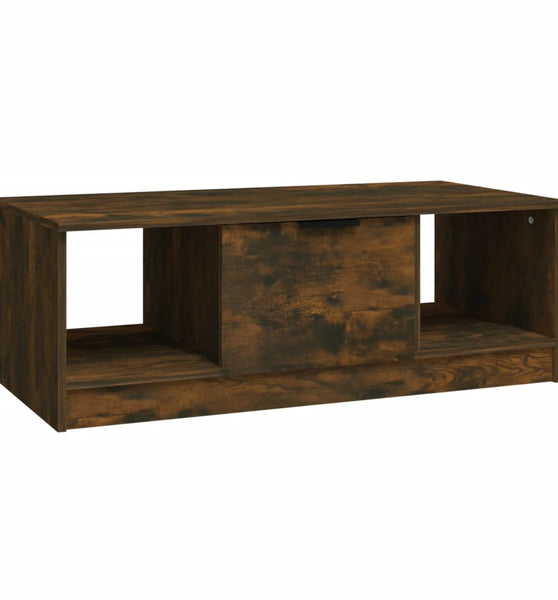 Couchtisch Räuchereiche 102x50x36 cm Holzwerkstoff