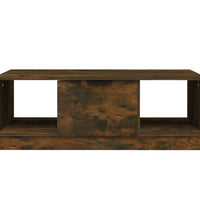 Couchtisch Räuchereiche 102x50x36 cm Holzwerkstoff