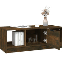 Couchtisch Räuchereiche 102x50x36 cm Holzwerkstoff