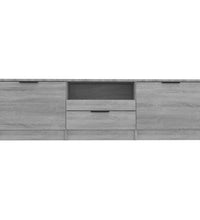 TV-Schrank Grau Sonoma 140x35x40 cm Holzwerkstoff