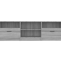 TV-Schrank Grau Sonoma 150x33,5x45 cm Holzwerkstoff