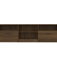 TV-Schrank Braun Eichen-Optik 150x33,5x45 cm Holzwerkstoff